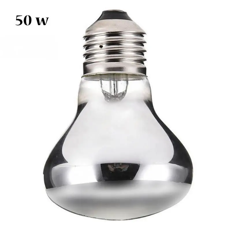 

50W100W Pet Heating Lamp Amphibian Amphibian Snake Lamp Heat Reptile Bulb Light E27 Reptile Pet Heat Emitter Lamp Bulb