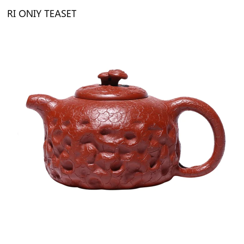 

230ml Boutique Yixing Purple Clay Teapots Raw Ore Dahongpao Home Tea Pot Zisha Filter Tea Kettle Chinese Teaware Supplies