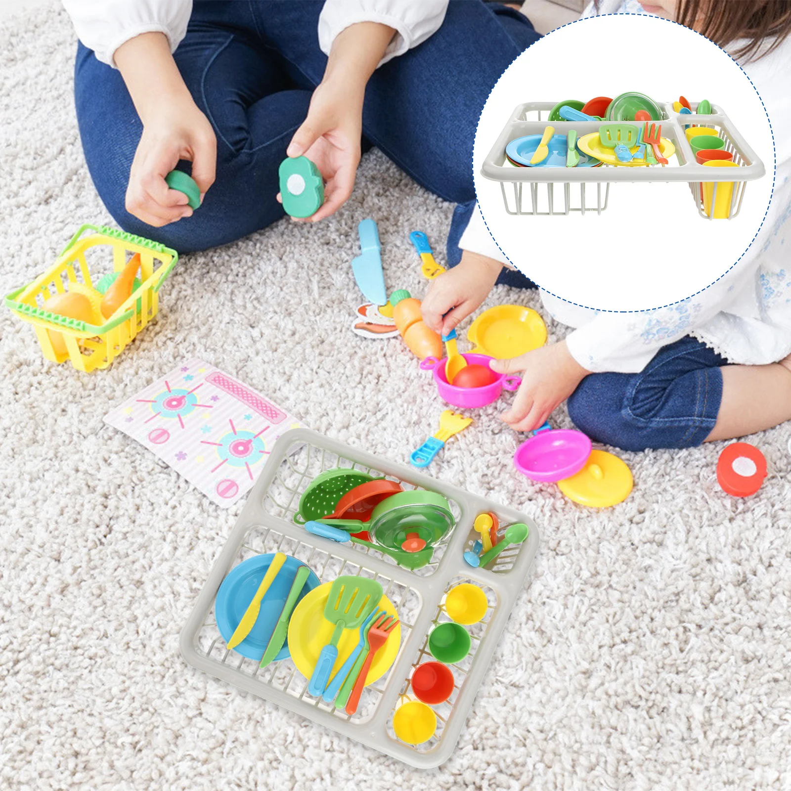 

Пластиковый кухонный набор, Детские Необычные игрушки, столовые приборы, развивающие игрушки, Интерактивная игровая посуда для родителей и детей