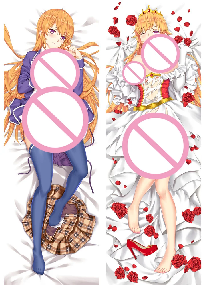 Мультяшные аниме Shokugeki No Soma обнимающееся тело накири эрина дакимакура пеашью