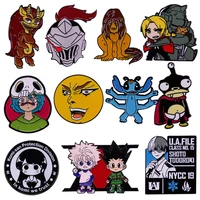 anime enamel pin lapel pins cute things brooches manga badges on backpack brooch for clothes jewelry gift accessories wholesale