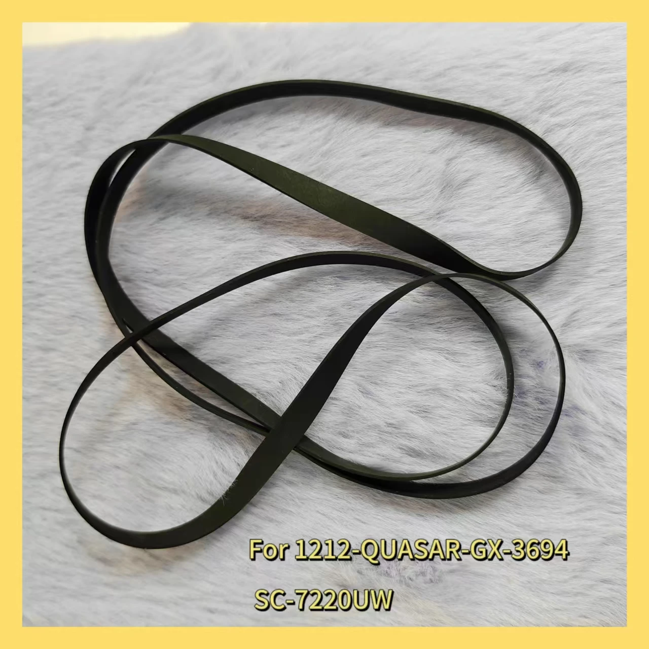 Ремень для проигрывателя GARRARD 1212 QUASAR GX-3694 SC-7220UW черный сменный ремень