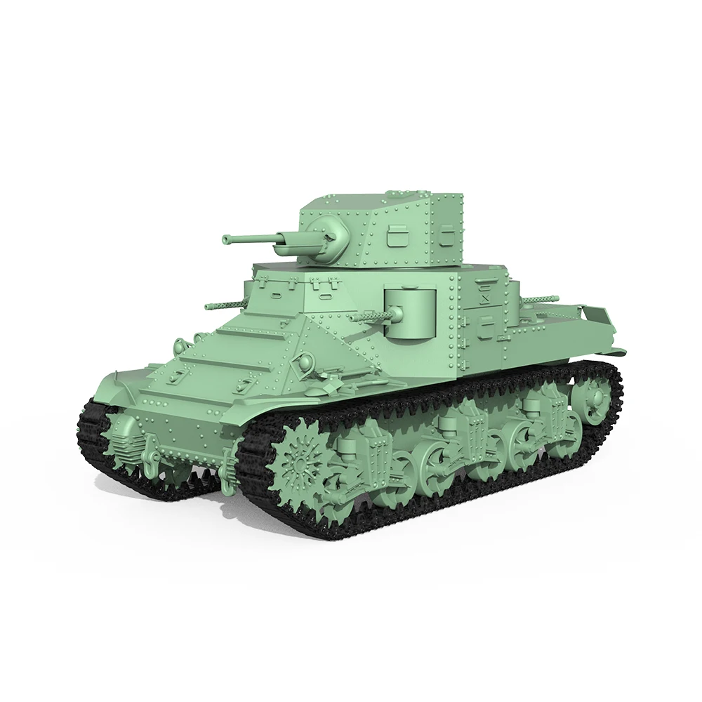 SSMODLE 48525 1/48 3D печатная модель смолы Армия США M2A1 Ли средний танк
