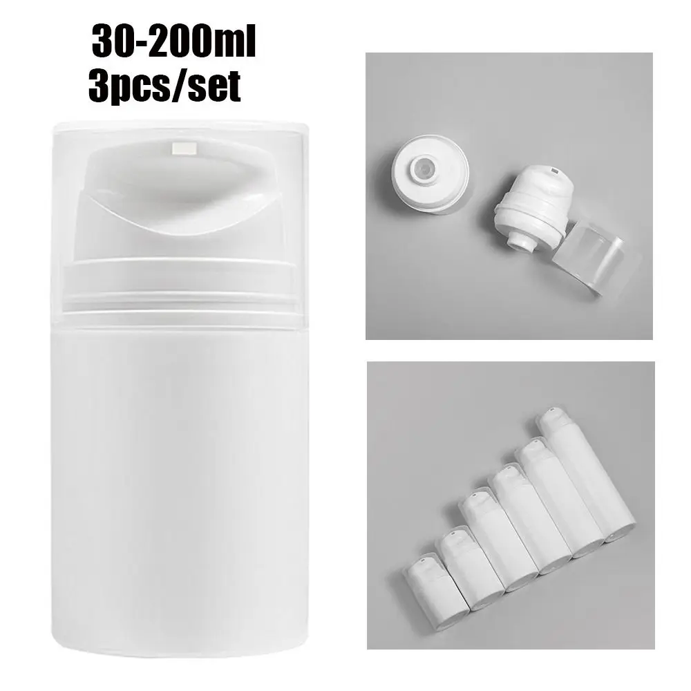 

Cream Lip Balm Jars Lotion Bottles Travel Makeup Supplies Cosmetic Jar Refillable Airless Pump Jar Face Cream Container