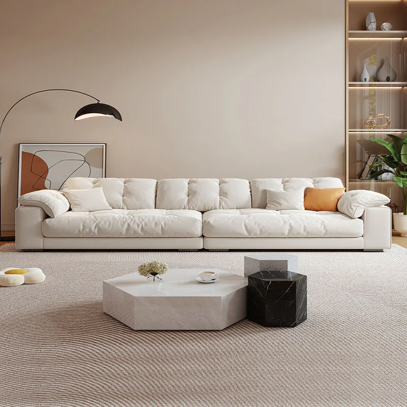 Скандинавский салон-пуфы диван для ленивой гостиной дизайнерский современный