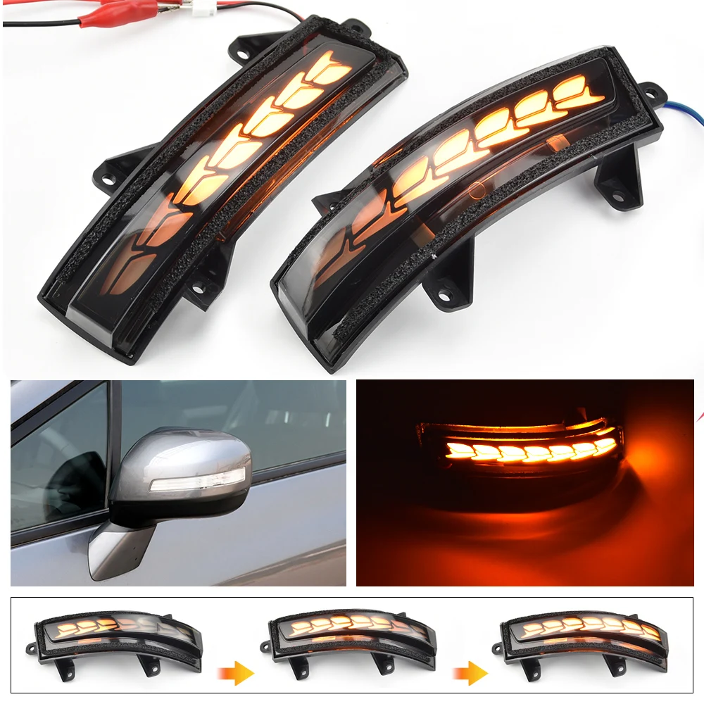 

LED Dynamic Turn light For CIVIC 2012 2013 CITY 2009-2014 GM2 GM3 CRIDER JADE 14-16 Rearview Mirror Turn Lamp 34350-TM0-H01