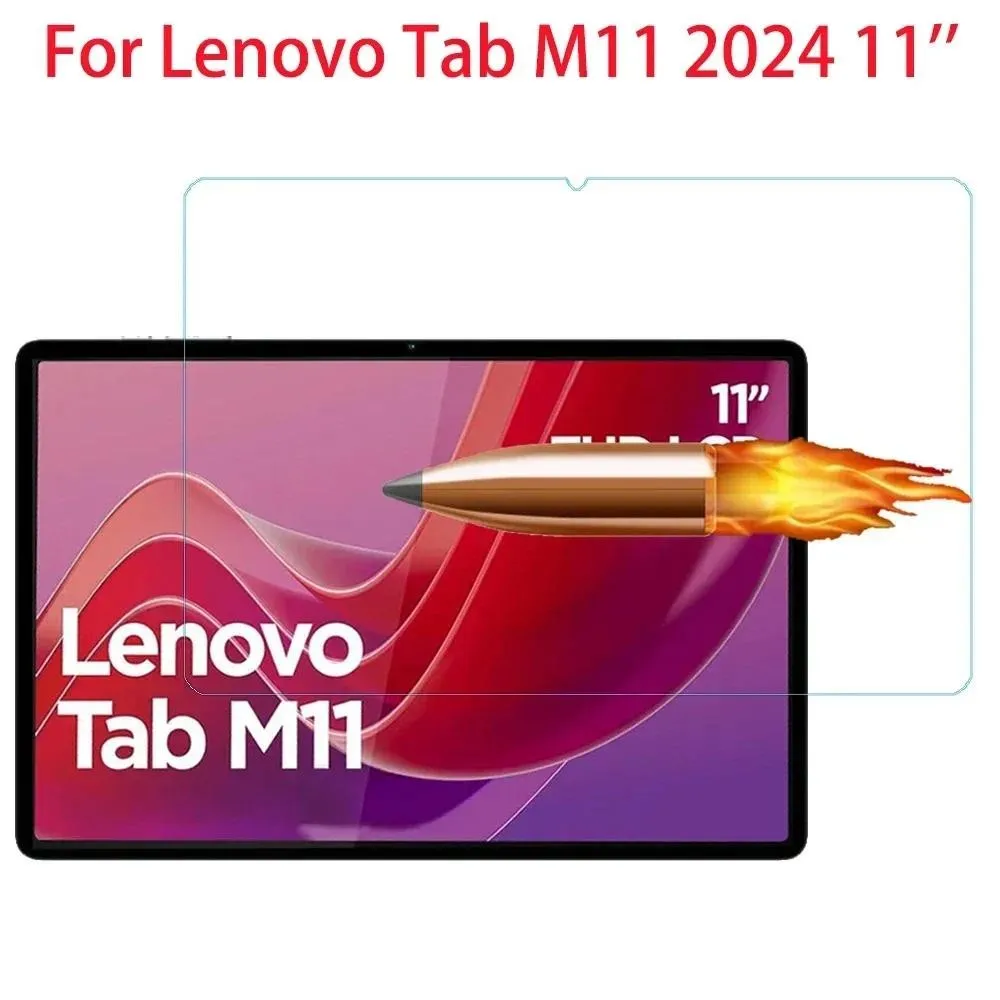 Для Lenovo Tab M11 2024 11-дюймовый K11 Xiaoxin Pad Защитная пленка из закаленного стекла 9H TB-330FU