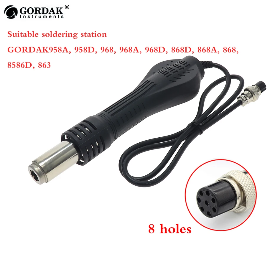 GORDAK 968 Горячая воздушная пушка ручка для 958A 958D 968A 968D 868D 868A 868 8586D 863 паяльная станция
