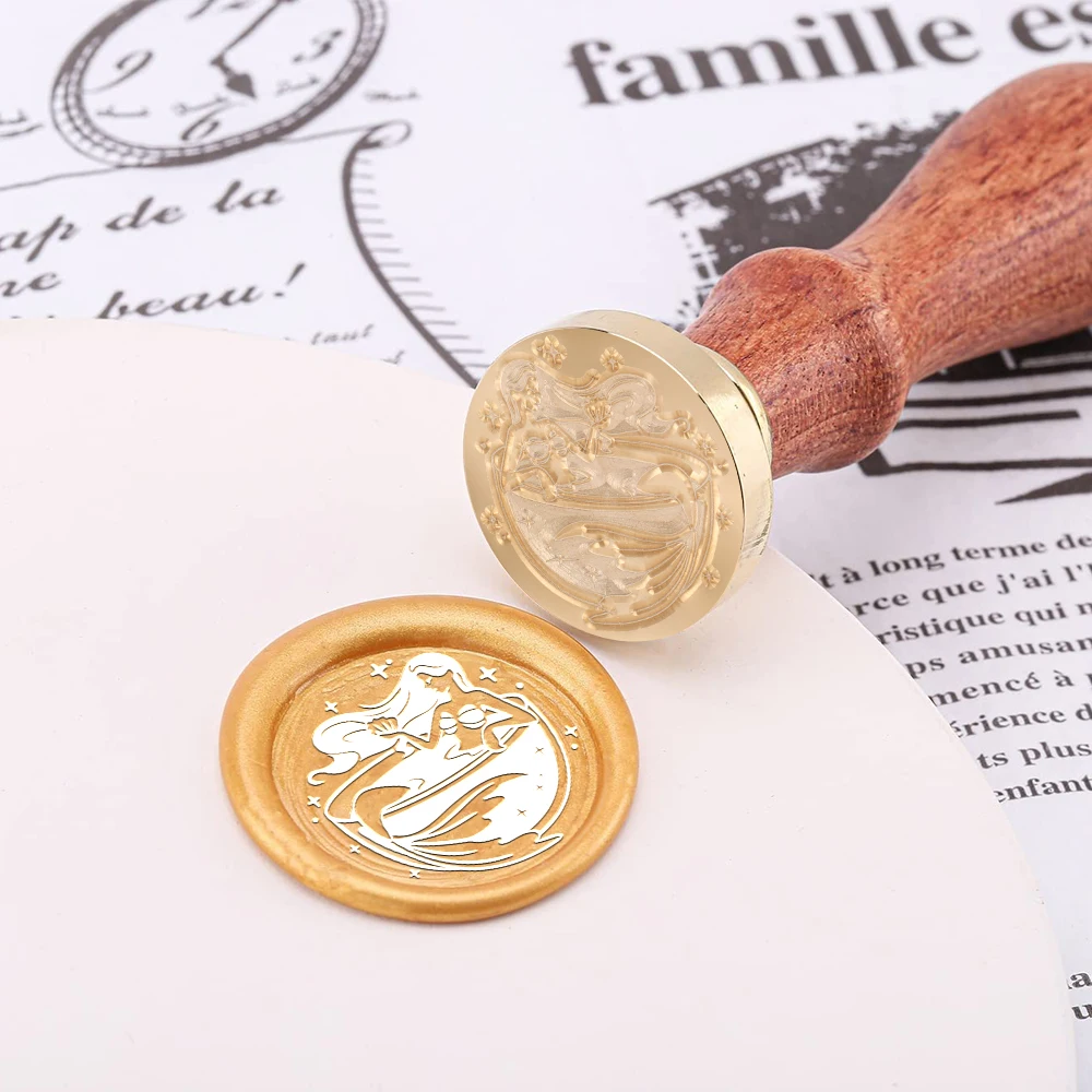 Русские Сказочные Латексные Резиновые Штампы С Ручкой-дизайны Rusalka Beauty And Gnome Для