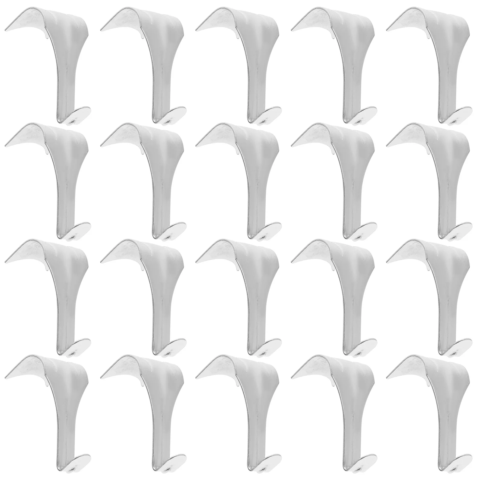 

20Pcs Molding Hanging Hooks Picture Rail Hangers Decorative Picture Hangers Gallery Hanging Hooks Wall Picture Hooks