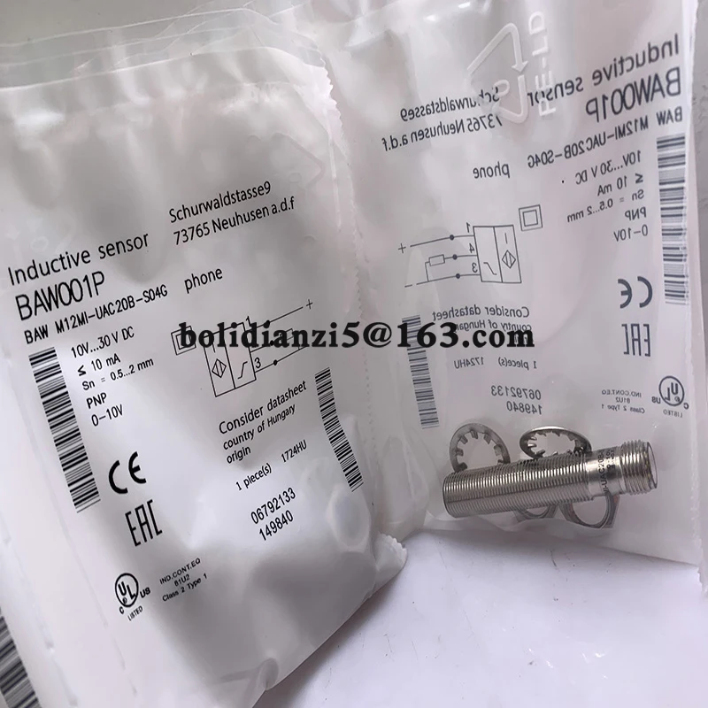 Новый датчик приближения BAW004C BAW M12MI-UAC35C-S04G BAW002J M18MI-ICC50B-S04G M18MI-IAC50B-S04G В наличии