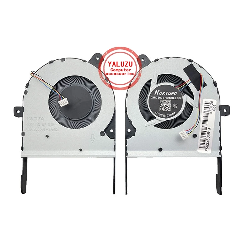 Новый вентилятор охлаждения процессора и графического ноутбука для ASUS X505B K505B X505BA