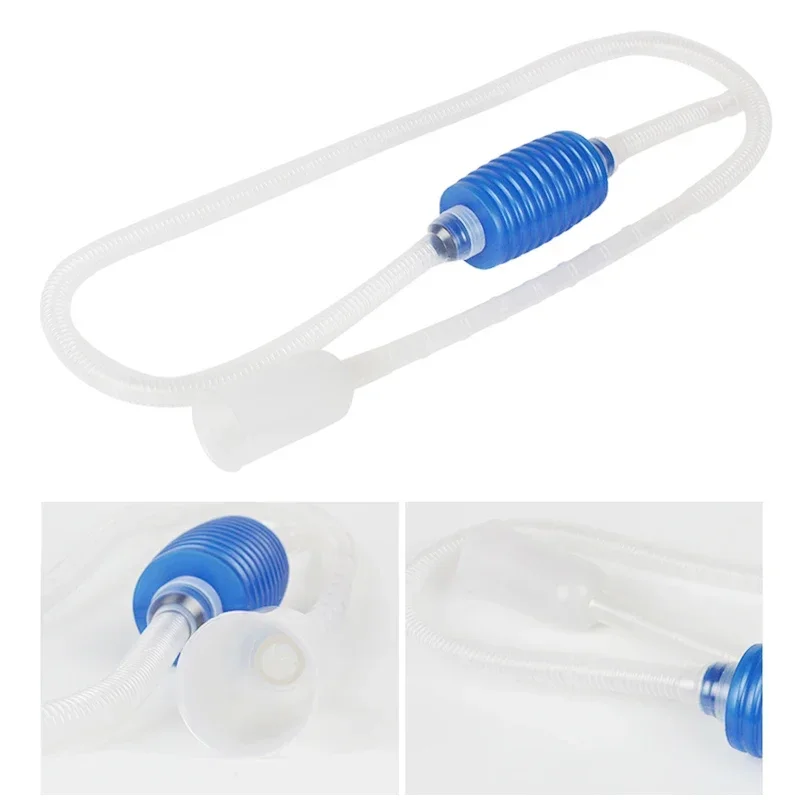 Аквариумный сифон Stofzuiger Pomp Semi-Automatische Water Veranderen Wisselaar Гравийный фильтр Acuario Accessoires