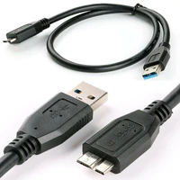 usb micro b cable to type a micro cable data transfer fast charger cable for hard drive for samsung usb 3 0 micro b cable
