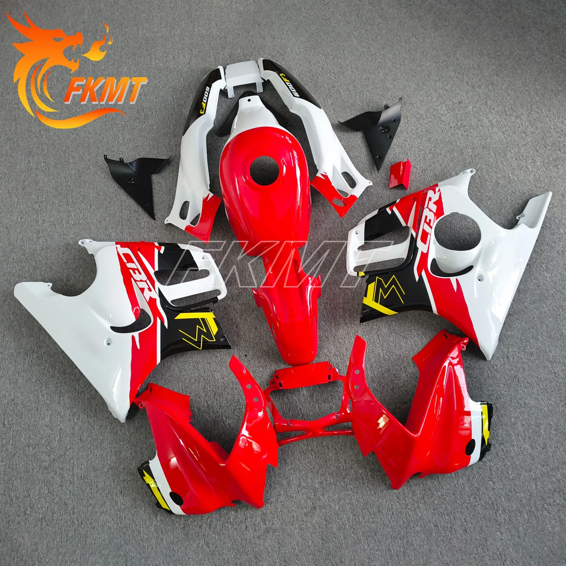 Фото Новый комплект обтекателей для мотоцикла Honda CBR600 F3 1995-1996 годов, простая установка. №3