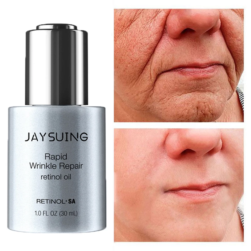 

Hyaluronic Acid Wrinkles Remover Face Serum Lifting Firming Anti-Aging Fade Fine Lines Vitamin C Whitening Korean Cosmetics 30ml