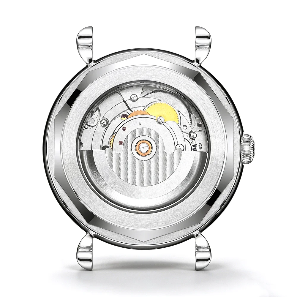 Фото Мужские механические часы MysteriousCold HOT 40MM с автоматическим механизмом 2824, сапфировым стеклом, водонепроницаемостью 50M, для бизнеса, наручные часы reloj hombre №5