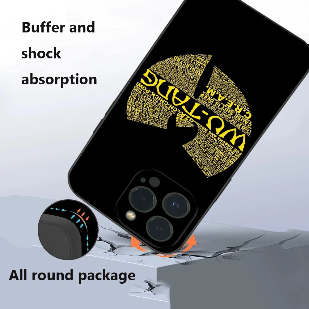 Чехол для телефона Wu-T-Tang Clan IPhone 16 15 14 13 12 Mini 11 Pro XS Max X XR SE5 6 7 8 Plus мягкий силиконовый