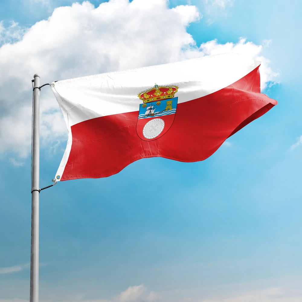 Флаг Cantabria 3x5 футов 90x150 см флаги Испании провинции баннеры двойная строчка дизайн