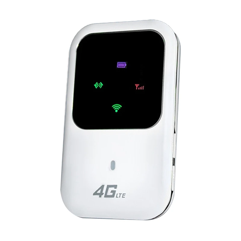 

1Set 150Mbps Wifi Modem Car Mobile Wifi Wireless Hotspot White With Sim Card Slot Wireless Mifi