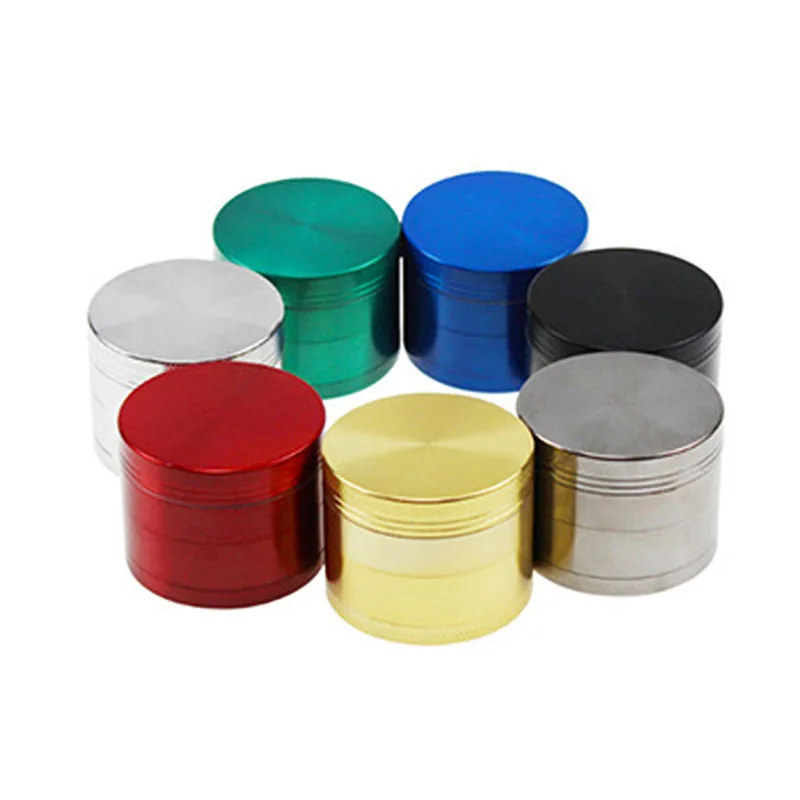 

7pcs 4-Layer Aluminum Weed Herbal Herb Tobacco Grinders Weed Grinders Smoking Pipe Weed Accessories Tobacco Pipes Pipas Fumar