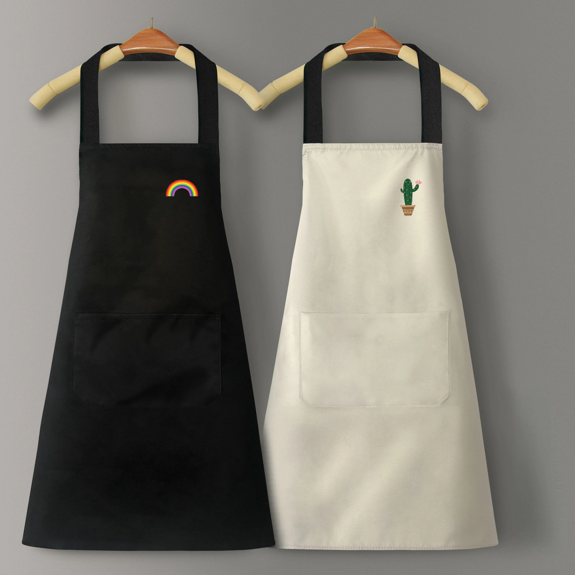 

Work Bibs Women's Men's Kitchen Apron Chef Work BBQ Restaurant Bar Cafe Beauty Barber Pet Shop Studio Uniform