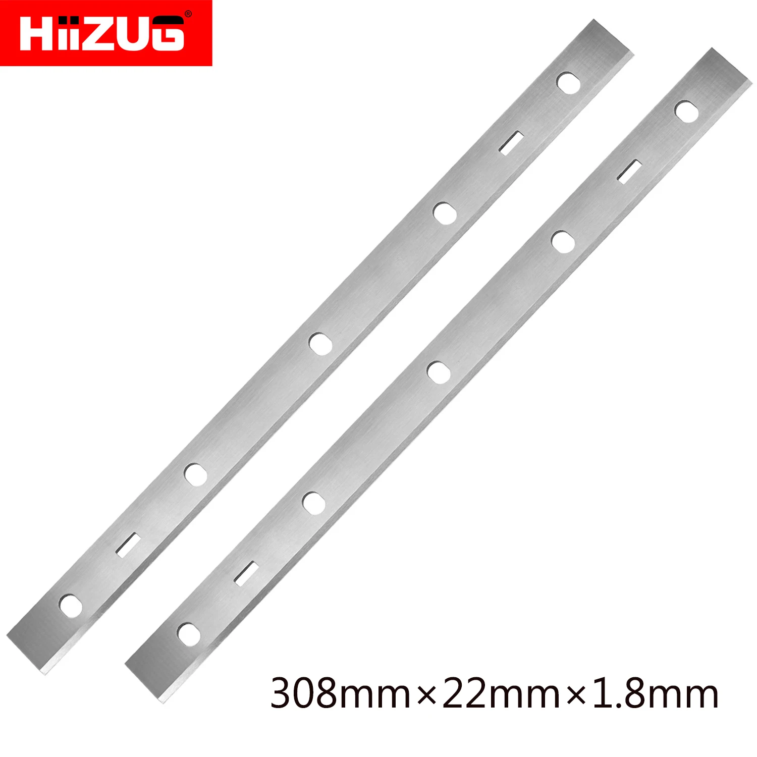 

Лезвия строгального станка 308 мм x 22 мм x 1,8 мм для HAIS MBY12 Holzstar ADH305 Bernardo PT 305 NOVA BY12 Толщиночный строгальный станок HSS 2 шт.