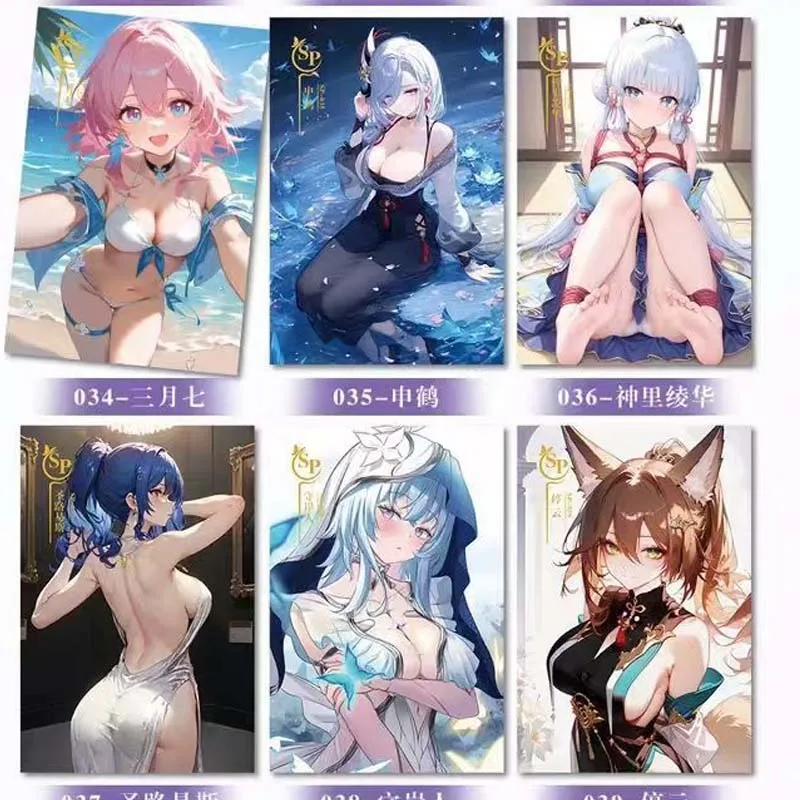 Оптовая продажа коллекционные карты Goddess Story Star Dream A5 эпоксидное окно