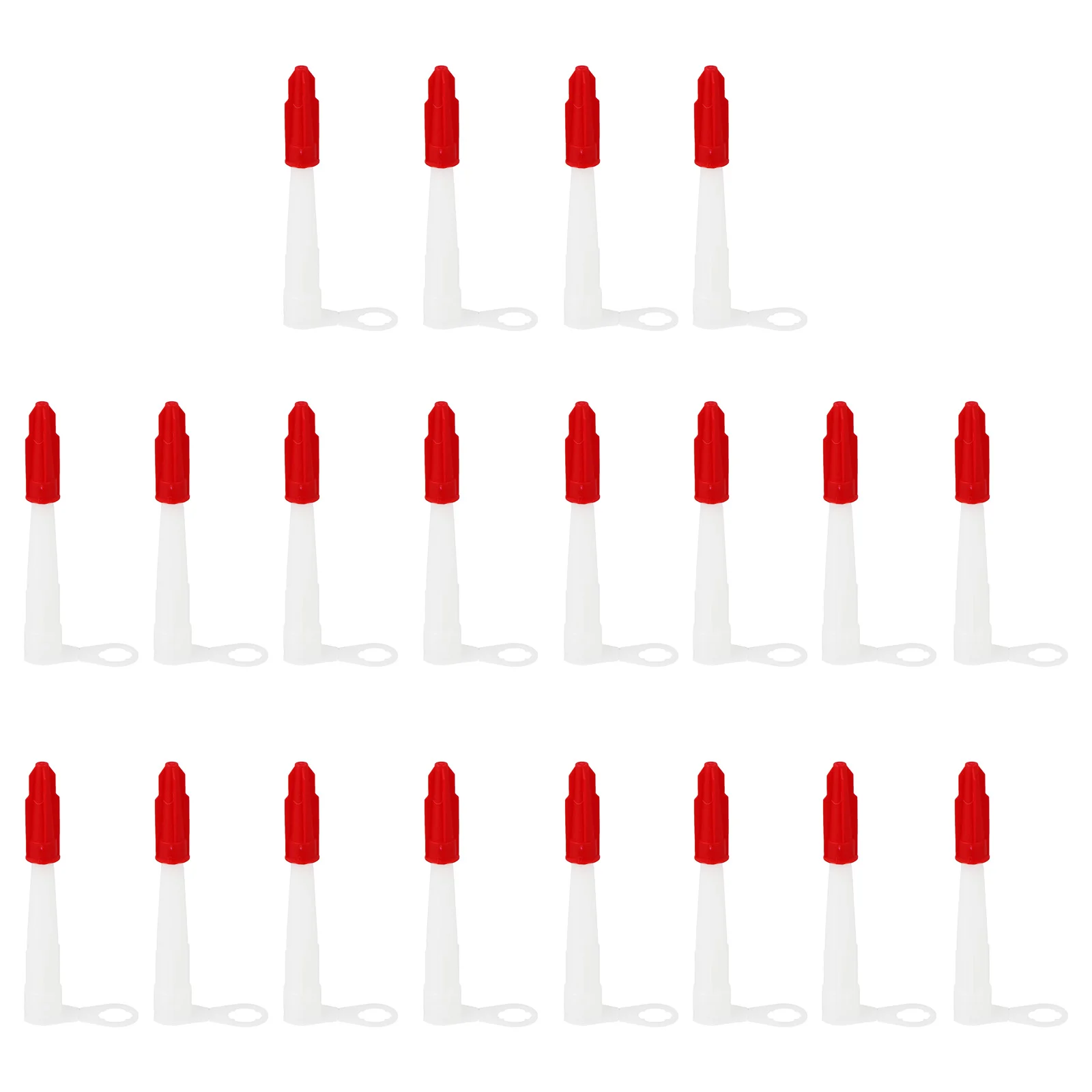 

20 шт., силиконовые насадки для герметика