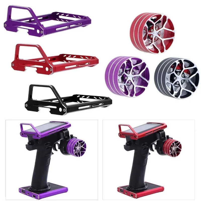 ЧПУ металлический передатчик защита рамка Кронштейн переносная ручка для Flysky Noble