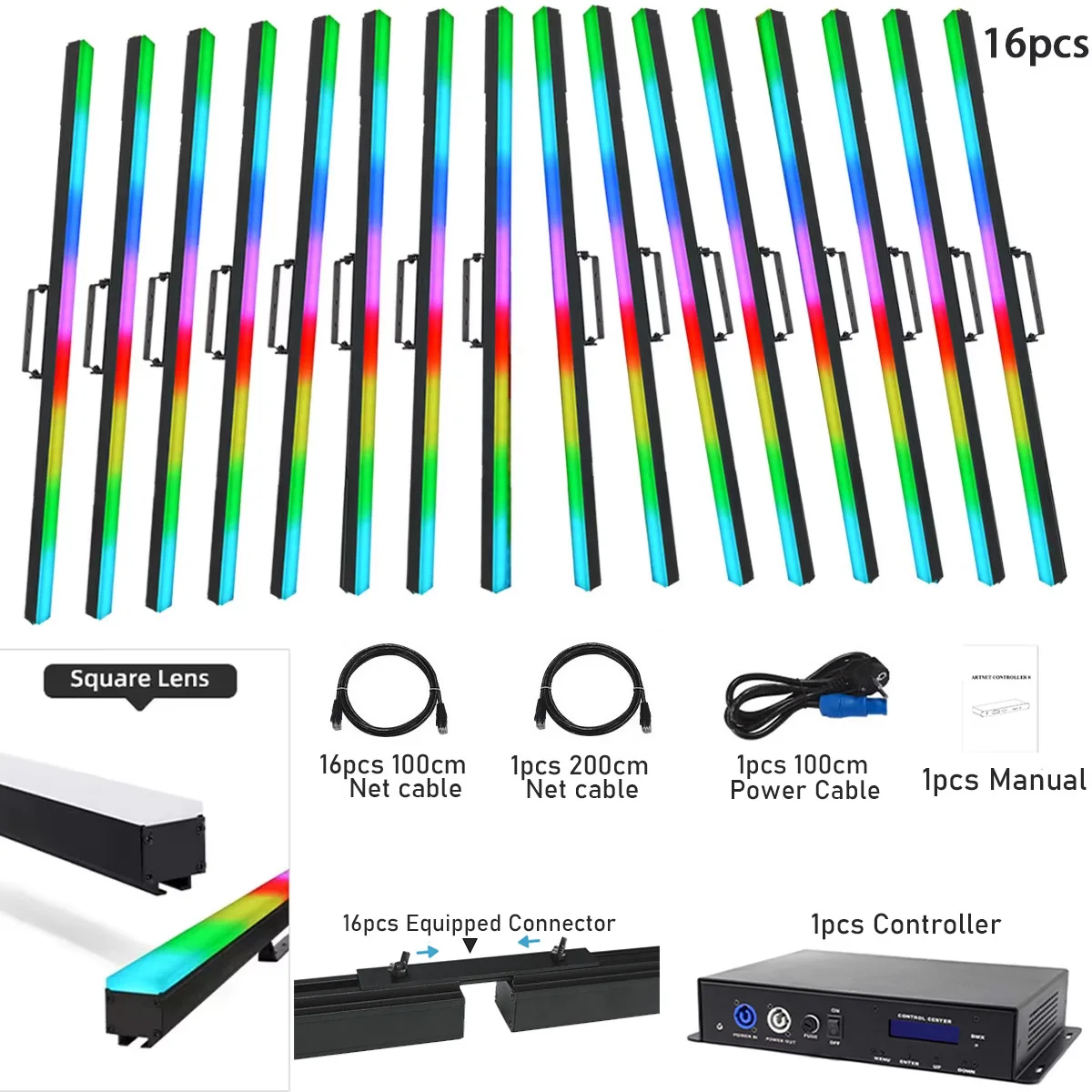 

RGB 3 в 1 светодиодный пиксельный бар