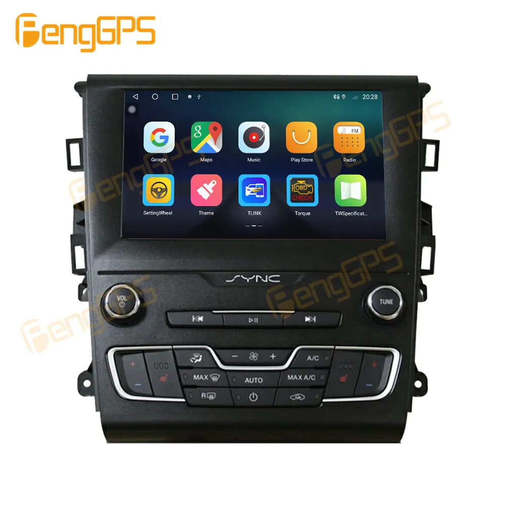 Для Ford Fusion Mondeo MK5 2013-2018 Android автомобильный радиоприемник беспроводной