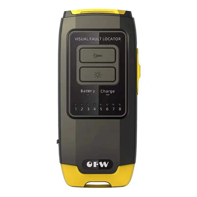 Lithium Battery FTTH Visual Fault Locator 30KM  TYPE-C Rechargeable Laser Source VFL 30MW