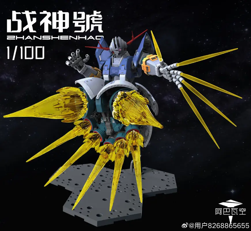 Фото Фигурка A Baoa Qu Model MG ZEONG MSN-02, аниме-фигурки Zhanshenhao, сборная модель в масштабе 1/100, пластиковая игрушка, подарок на день рождения №2