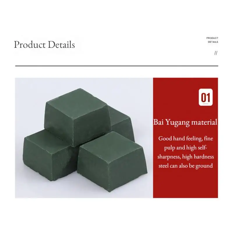 NewDIY Abrasives Paste Polishing Green Alumina Fine Abrasive Buff Metal Jewelry Knife Blade Compound