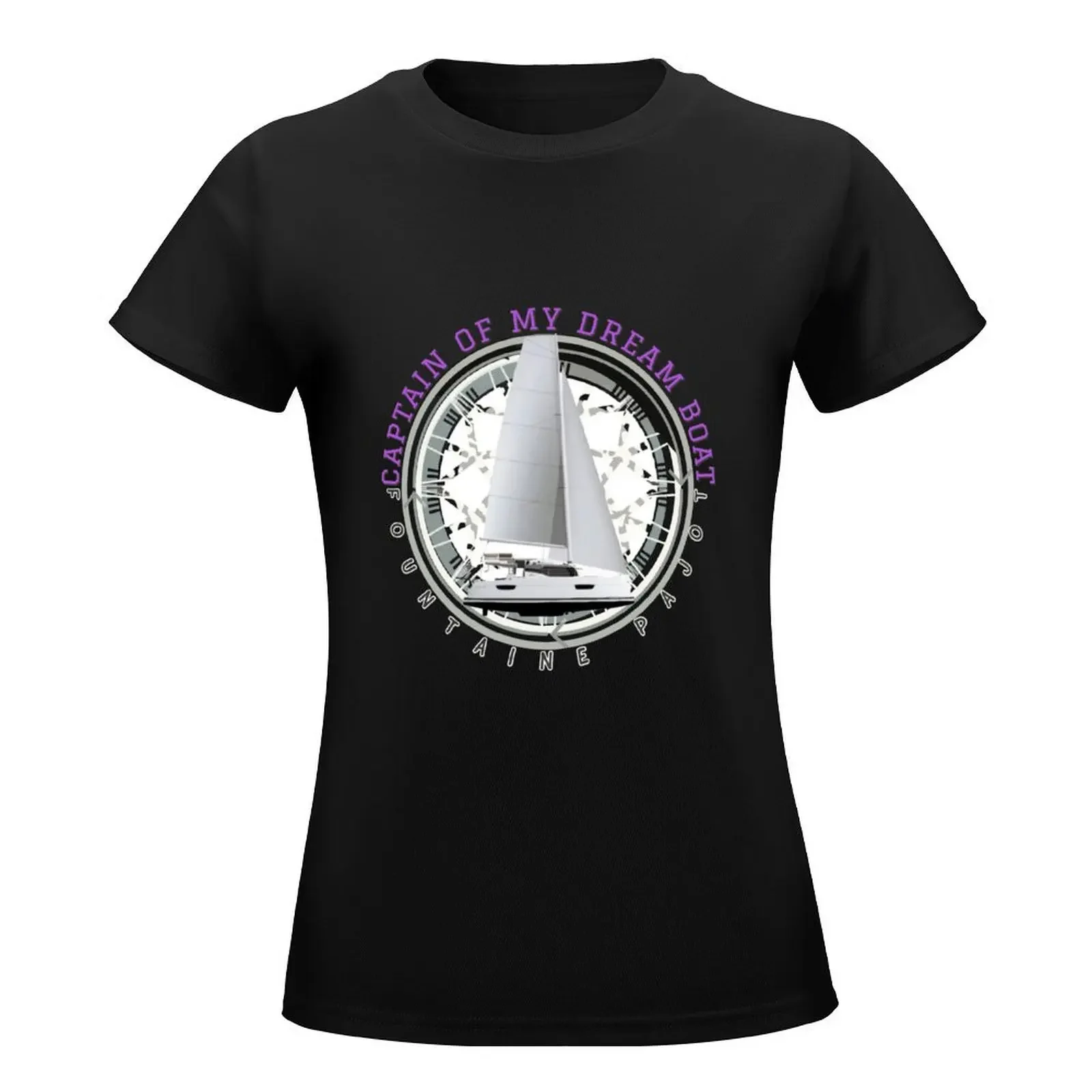 Футболка с изображением капитана моих мечт лодка фундинарского пайота футболки