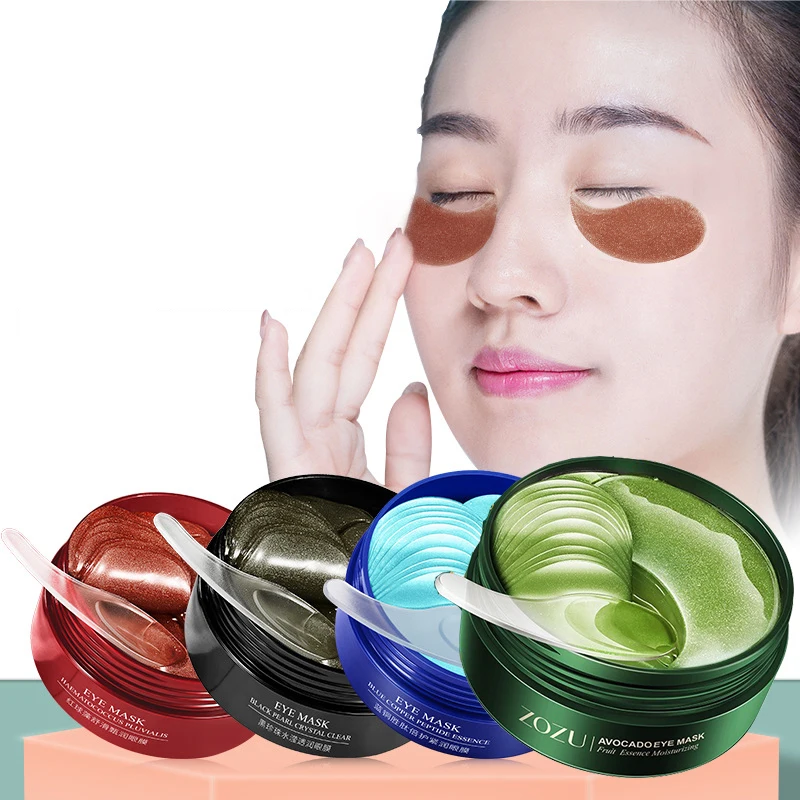 60Pcs Hydrating Moisturizing Eye Mask Dilution Dark Circle Eye Patches Anti-Aging Anti-ริ้วรอย Collagen เครื่องสำอางเกาหลี TSLM1
