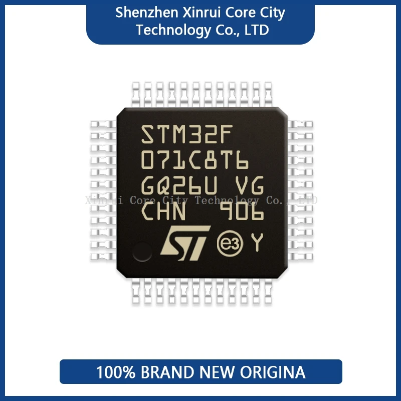 

Latest IC STM32F071C8T6 STM32F071 STM32F MCU Programmable Microcontroller Module Chips Original Genuine Spot Single-chip