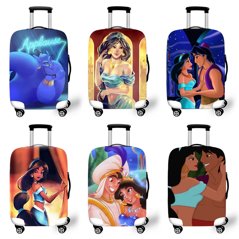 

HOMDOW Elastic Luggage Protective Cover Case For Suitcase Protective Cover Trolley Cases 3D Travel Accessories Aladdin Pattern