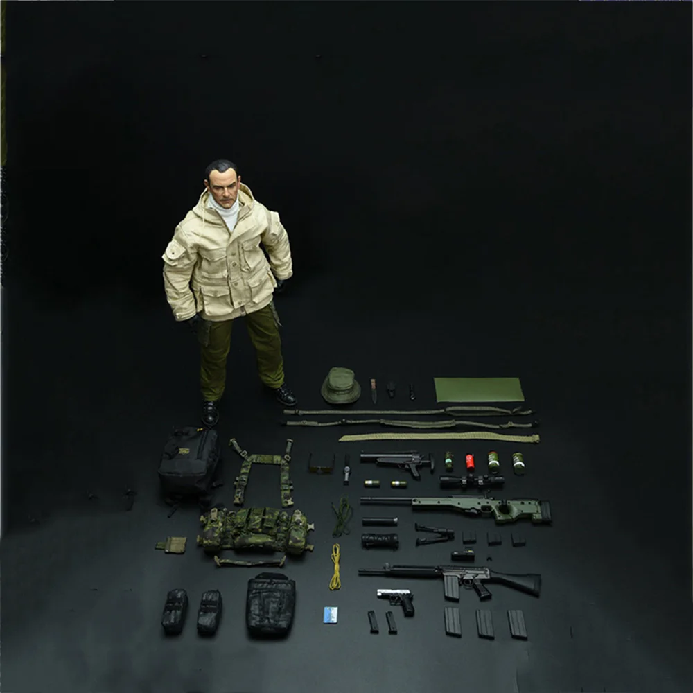 

Фигурка снайпера Easy & Simple ES 26047 1/6 мужской солдат PMC, модель снайпера, 12 дюймов, полный комплект, экшн-куклы для фанатов, праздничные подарки