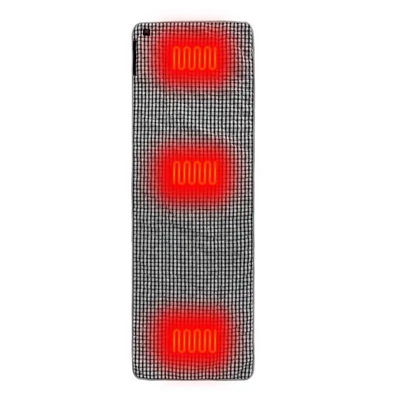 

Heated Sleeping Bag Liner Warm Pad Outdoor Camping Bed Sheet USB Charge Sleeping Bag Mattress Lightweight for Travel