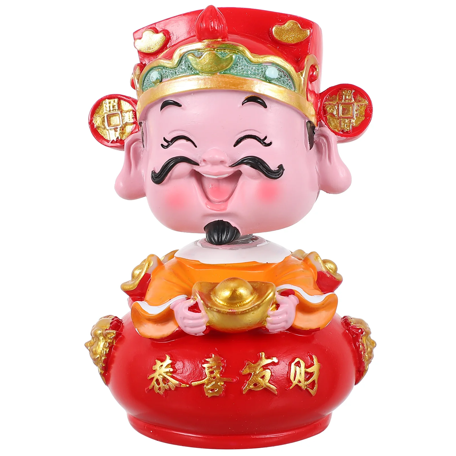 

Shaking Head Automobile Decoration Lovely Fortune Craft Adornment for Home Car