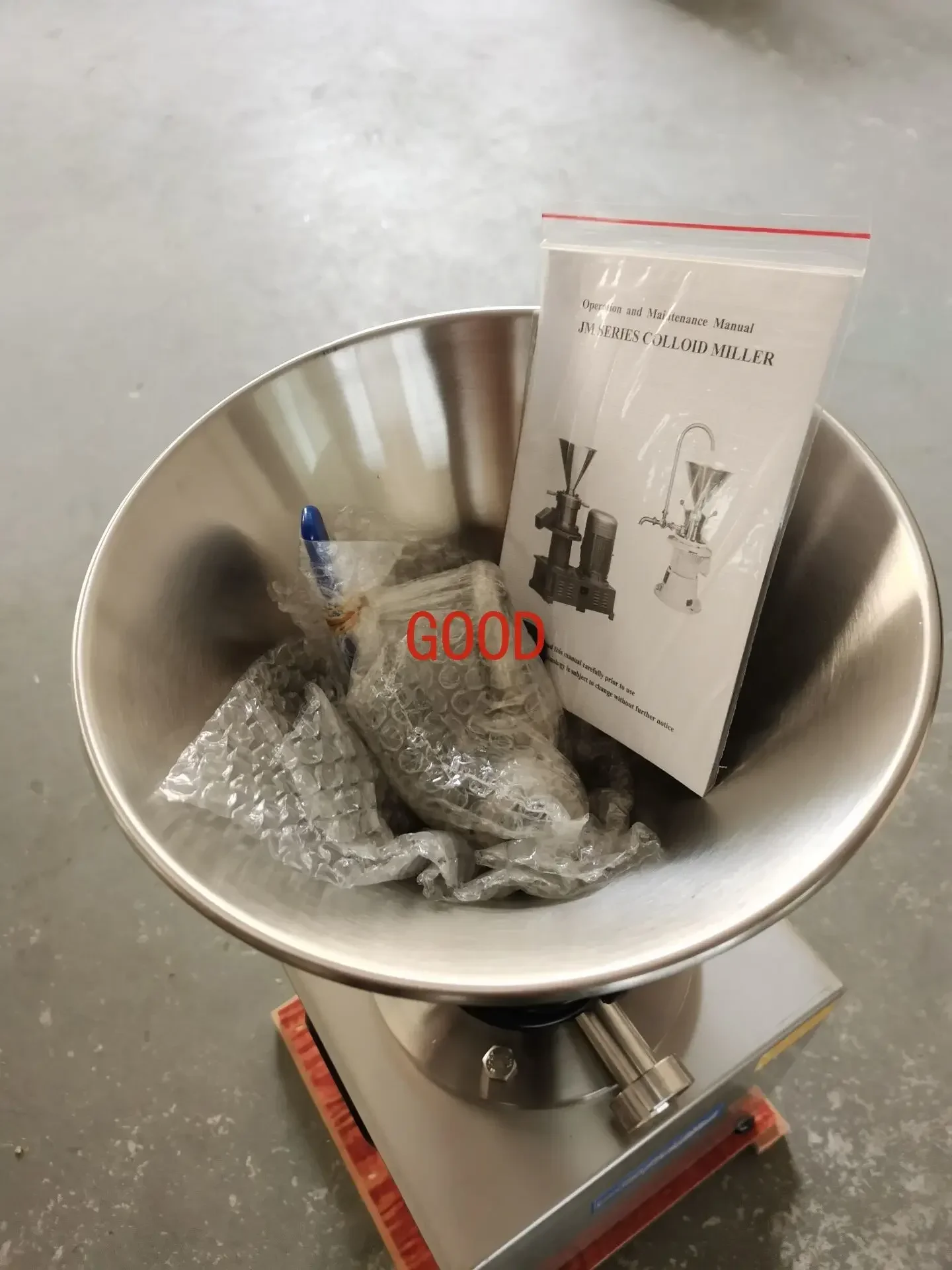 JMC60 Высококачественная промышленная колоидная мельница из нержавеющей стали