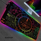 RGB гравитационная Осенняя клавиатура, коврик для мыши, геймерская клавиатура, большой коврик для мыши для аксессуаров, компьютерный коврик, Настольный коврик XL, Прямая поставка