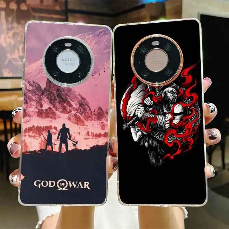 

God of War Phone Case for Samsung S21 A10 for Redmi Note 7 9 for Huawei P30Pro Honor 8X 10i cover