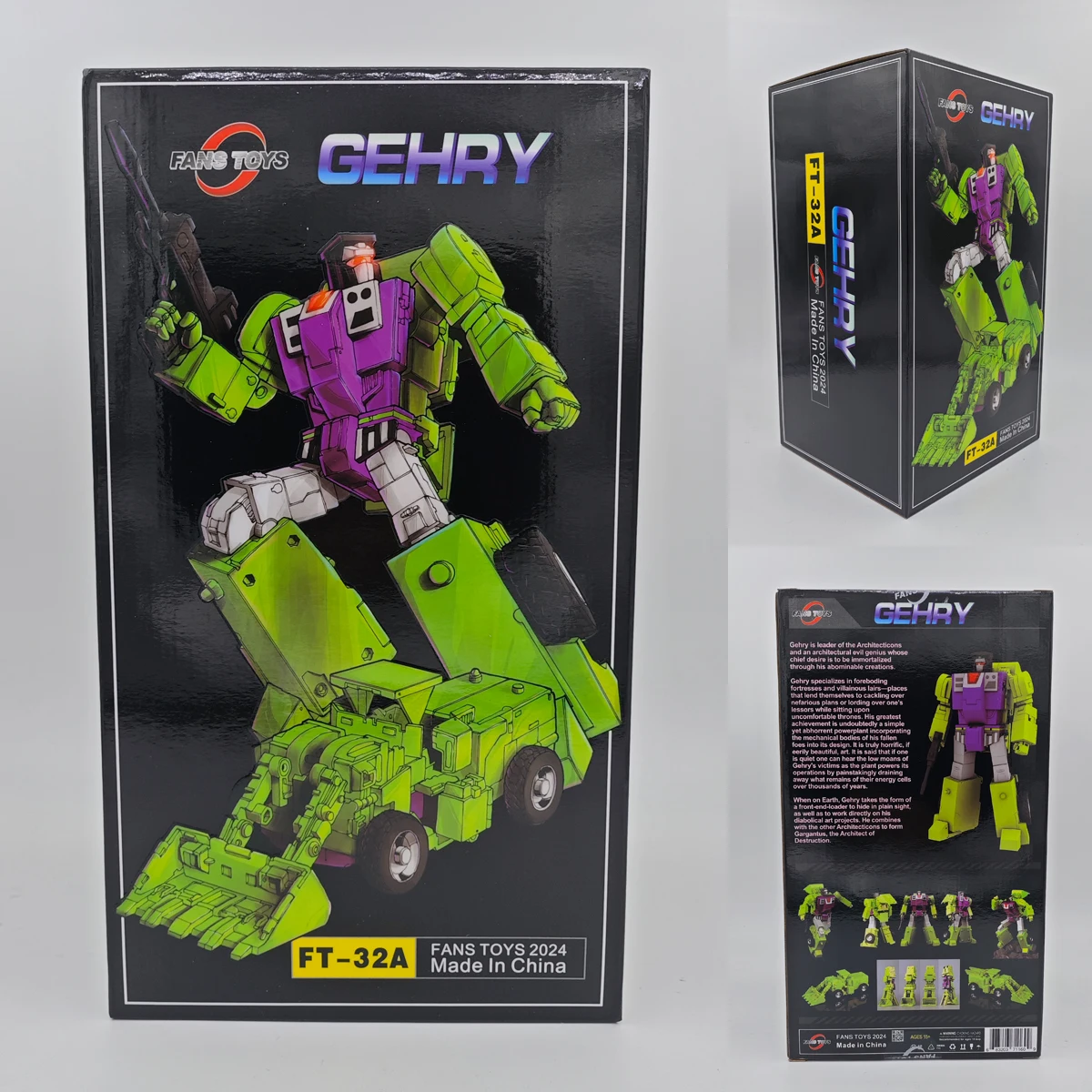 FansToys FT-32A Transformed FT32A Разрушитель Скребок MP Масштаб Фигурка Робот Игрушка с