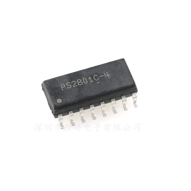 

(1PCS) NEW PS2801C-4 2801C-4 / PS2801-4 2801-4 / PS2805-4 PS2805-4 SOP-16 CHIPSET