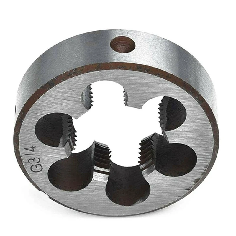 Круглая матрица правая резьбонарезная резьбовая из легированной стали режущий