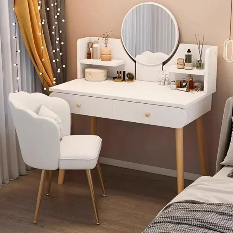 Современный туалетный столик для девушек макияжа текстурные светильники