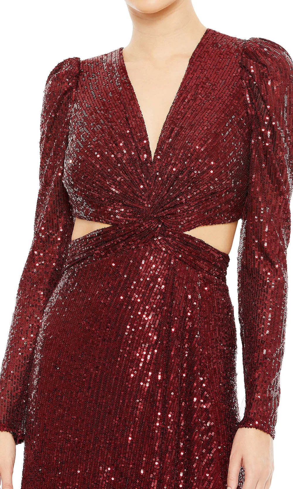 Women Prom Dress 2023 Sequins New in Sexy V-neck Hollow Cut Split Long Dress Formal Cocktail Evening Party Dresses